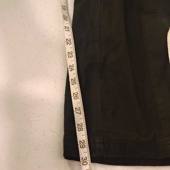 Motel Womens Small Hansa Cargo Trouser Black Utility Handmade 100% Cotton - Picture 9 of 11